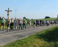 Archivbild: sh
Das 75-jährige der Marienwallfahrt nach Amberg und 35-mailige Wallfahrer-Kreuztragen durch die Pfadfinder hätten die Schnaittenbacher Pilger heuer feiern können. Doch die Coronakrise kommt dazwischen..