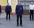 Bild: njn
Erster Kommandant Bernhard Schmidt (Dritter von links) und Zweiter Kommandant Wolfgang Schmidt (rechts) wurden bei der Dienstversammlung der Feuerwehr Siegritz in ihren Ämtern für weitere sechs Jahre bestätigt. Mit auf dem Foto (von links) Bürgermeister Johannes Reger, Feuerwehrvorsitzender Thomas Schlosser und Verwaltungsrat Hubert Wojtenek von der Stadt Erbendorf.
