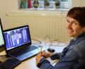 Bild: Markus Koenig/maks-Fotografie/exb
Viel Freizeit opferte Katharina König für die Mitarbeit im Bürgerrat Klima. Die meiste Zeit verbrachte sie dabei vor dem Bildschirm.