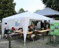 Bild: rgr
Beim Pavillon neben dem Stadtweiher verkaufte der Fischereiverein Grafenwöhr Forellen.