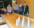 Bild: hme
Der Stopselclub ist seit 2017 im Besitz einer „Stoßbuddelbahn“. Alljährlich gibt es sogar einen Meisterschaftswettbewerb.