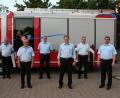 Bild: wfw
Die führenden Köpfe bei der Feuerwehr Schnaittenbach (vorn, von rechts): Kommandant Michael Werner, sein neuer Stellvertreter Stefan Reindl, der scheidende Stellvertreter Karl Hottner und Bürgermeister Marcus Eichenmüller; in der hinteren Reihe die Führungskräfte der Kreisbrandinspektion (von rechts): Kreisbrandmeister Marco Weiß, Kreisbrandinspektor Martin Schmidt und Kreisbrandrat Fredi Weiß.