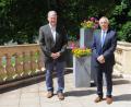 Bild:  Christine Hollederer, Landratsamt Amberg-Sulzbach
Landrat Richard Reisinger (llinks) und Behördenleiter Thomas Gollwitzer ziehen Bilanz.