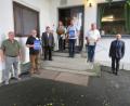 Bild: adj
Jubilarsehrung im kleinen Kreis. Von links: Vorsitzender Engelbert Eckart, Peter Lorenz, Organisationsleiter Hartmut Schütze, Monika Müller, Henry Rehfeldt, Karl Stock und Kreisvorsitzender Manfred Zettl.