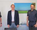 Bild: twi
Von rechts: Leiter der Polizeiinspektion Nabburg Erster Polizeihauptkommissar Günther Vierl, Bürgermeister Konrad Kiener und Stellvertreter Polizeihauptkommissar Stefan Weinberger beim Sicherheitsgespräch im Rathaus