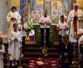 Bild: Kunz
Acht Kinder feierten in der Herz-Jesu-Kirche Erstkommunion.