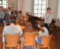 Bild: hcz
Ein Orgelkonzert für Kinder mit Anna- Magdalena Bukreev und Evelyn Krähe fand am Sonntag in der Michaelskirche statt.