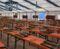 Archivbild: ens
Aus und vorbei, die Sitzbänke sind hochgeklappt - aber nicht einmal ein solches Bild vom Abbau im leeren Bierzelt wird es heuer geben. Der Cylinder-Club hat die Flosser Kirwa 2021 abgesagt.