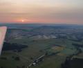 Bild:  Philipp Luyken, LSG Amberg/(luf)
Der Sonnenaufgang um 5 Uhr morgens über Amberg.