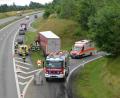Bild: dob
Auf Höhe der Anschlussstelle Vohenstrauß-West geriet der Fahrer aufgrund gesundheitlicher Beeinträchtigungen über das Bankett auf die Grünfläche.