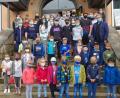 Bild: rn
Vorschüler des städtischen Kindergartens schnuppern in der Markus-Gottwalt-Schule erstmals Schulhausluft.