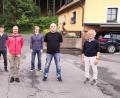 Bild: plo
Das Führungsteam der Sparte Tischtennis: (von links) Matthias Eigner, Peter Schraml, Marco Schöfer, Hubert Scherm, Patrick Lochner, Peter Wenning und TSV-Vorsitzender Bernhard Reis.