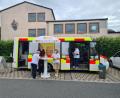 Bild: sne
Dietmar und Maria Hentschel sind die ersten Getesteten im neuen ASB-Mobil bei dessen Einsatz in Grafenwöhr.