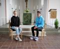 Bild: ubb
Marlene Züllich und Simeon Franz freuen sich sehr auf ihren großen Tag. Endlich findet ihre Konfirmation in der Erlöserkirche Tirschenreuth statt.