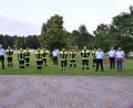 Bild: fjo
Vor allem Kreisbrandmeister Thomas Kleber (Bildmitte, im Hintergrund) lobt die exzellente Leistung seiner Nachbarwehr bei der jüngsten Leistungsabnahme.