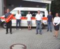 Bild: bkr
Peggy Motthes-Bayerl (rechts) und Bürgermeister Roman Schäffler (von links) gratulierten den neuen Vorstandsmitgliedern Günther Panzer, Kai Wolf, Christian Kreutzer, Alois Emerig und Uwe Fraunholz.