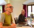 Bild: Kunz
Thomas Müller (links) von der Stiftung "Dasmaximum" und Wolfgang Herzer präsentieren das Konzept.