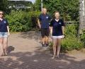 Bild: BRK Wasserwacht Mitterteich/exb
Neuwahlen standen bei der Wasserwacht-Jugend in Mitterteich an. Im Bild (von links) Jugendleiterin Nicole Wenisch, Wasserwacht-Vorsitzender und Gruppenleiter Stefan Pelz, stellvertretende Jugendleiterin Regina Mayerhofer und Gruppenleiter Fabian Weinberger.