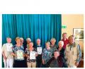 Bild: Renate Trammer/exb
Die Schlesier ehren ihre Mitglieder mit (von links, hinten) Anna-Maria Dimpl, Rita Beimler, Margot Beer, Gerlinde und Johannes Gründl, Renate Dimper, Wilfried Karwat sowie (vorne) Regina Stich, Erika Hein, Heide Feineis, Lothar Fischer und Gerhard Krohn.