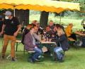 Bild: kro
Eine teils prächtige Stimmung herrschte im kleinen, aber feinen Biergarten des Fischereivereins Stiftland.