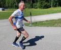 Bild: Donhauser/privat
Eberhard Donhauser aus Ursensollen auf dem Weg zu einer seiner vier Goldmedaillen bei der „Bayerischen“ im Sommerbiathlon.