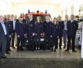 Bild: akp
Die neu gewählte Führungsriege der Unteraicher Feuerwehr mit Bürgermeister Johann Wilhelm und Kreisbrandmeister Günther Ponnath (links) zeigt unser Bild.