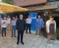 Bild: Markus Scharnagl/exb
Der Vorstand des CSU-Ortsverbands Waldsassen nach der Neuwahl im Biergarten des Gasthofs Sommer.