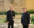 Bild: gib
Der scheidende und der neue Generalvikar im Bistum Regensburg: Michael Fuchs (links) und Roland Batz.
