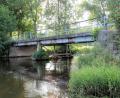Bild: akp
Die marode, gesperrte Brücke über die Schwarzach soll durch einen Neubau ersetzt werden.