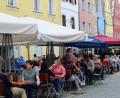 Bild: Kunz
Der Restart der Gastronomie in der Weidener Innenstadt hat funktioniert. Die Lokale sind gut besucht, wie eh und je.