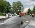 Bild: omu
Der Löschangriff will in allen Variationen geübt sein.