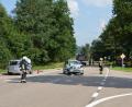 Bild: dob
An der Zeßmannsriether Kreuzung bei Vohenstrauß ereignete sich ein Unfall. Zwei BRK-Mitstreiter wurden dabei neben zwei weiteren Beteiligten verletzt.