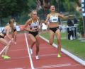Archivbild: Kiefner
Corinna Schwab (Mitte) bei der deutschen Meisterschaft in der Staffel über 400 Meter in Braunschweig.
