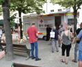 Bild: hcz
Am Freitag und Samstag standen die Impfwilligen in der Altstadt Schlange, um sich mit Johnson & Johnson impfen zu lassen.