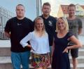 Bild: hai
Die neue Führungsspitze der Speichersdorfer Kirwa-Gesellschaft mit Leonhard Bruckner, Kathrin Weidmann, Patrick Sendelweck, Sonja Weidmann und Maurice Hofmann (von links).
