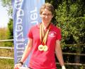 Bild: dl
Kerstin Schmidt holt zweimal Gold im Sommerbiathlon bei der deutschen Meisterschaft in Sonnenberg.