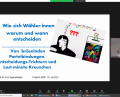 Bild: Christina Ponader/exb
Referent Friedrich Wölfl informierte, wie man sich zuverlässig informieren kann.
