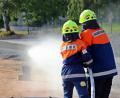 Bild: jma
Auch junge Kameraden der Jugendfeuerwehr schafften die Leistungsprüfung mit Erfolg.