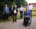 Bild: Jürgen Weiß
Jubilarehrung bei den Feuerschützen: (von links) Schützenmeister Eugen Meisenhelter, Bürgermeister Michael Göth, Andreas Renner (60 Jahre), Hans Götz (25 Jahre), Oberschützenmeister Jürgen Weiß und Peter Schmidt (50 Jahre).