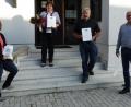 Bild: twg
Sie leisten und leisteten wertvolle Arbeit für die Gemeinde: Familienbeauftragte Andrea König, Zweite Bürgermeisterin Christa Bayer, Gemeinderat Hans Wopperer und Bürgermeister Hubert Kraus (von links).