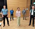 Bild: lg
Eine weitgehende Bestätigung des bisherigen Führungsteams brachten die Neuwahlen. Das Bild zeigt (von links) Johann Scheuerer (zweiter Vorsitzender), Fritz Reichert (forstlicher Berater), Beate Politzka (dritte Vorsitzende), Walter Ostermayr (Vorstandsmitglied) und Martin Prey (Vorsitzender).