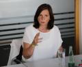 Bild: jrh
Katrin Göring-Eckardt, Grüne Fraktionsvorsitzende im Bundestag, im Redaktionsgespräch.
