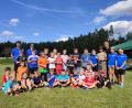 Bild: SV Störnstein/exb
Funino- Turnier beim SV Störnstein. Große und kleine Fußballer toben über den Platz.
