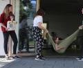 Bild: Jasmin Gassner
Mit Schwung wurden die Kinder aus dem Kindergarten Dieterskirchen hinaus befördert.