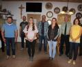 Bild: kro
Das neue Vorstands-Team der „Hubertus“-Schützen Wondreb mit (links) Schützenmeister Bernhard Härtl und seinem neuen Stellvertreter Helmut Forster (Fünfter von links).