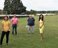 Bild: rgr
Wolfgang Sporer (Dritter von links) wurde als Vorsitzender und Kassier in seinem Amt bestätigt. Heidi Sporer (Zweite von rechts) ist die neue dritte Vorsitzende beim Sportverein "Concordia".