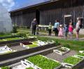 Bild: gi
Chef Fritz Steinhilber führte die Kinder und ihren Eltern durch seine Felder und Gewächshäuser der Bioland-Gemüse-Gärtnerei in Uchamühle im Rahmen des Ferienprogramms.