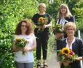 Bild:  Manuela Leitner, Schwesternschaft Wallmenich-Haus vom BRK/exb
Christiane Paulus und Tatjana Richter (vorne, von links) sowie Andrea Motzel und Tatjana Brems (hinten, von links).
