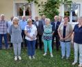 Bild: tsp
Der alte und neue Vorstand mit Vorsitzender Marianne Stangl (Vierte von links) und Bürgermeister Franz Stahl (links). Peter Stahl, Ralph Möstl und Patricia Fellner waren verhindert.