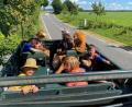 Bild: exb/Christina Keil 
Safariausfahrt mit dem Hanomag.